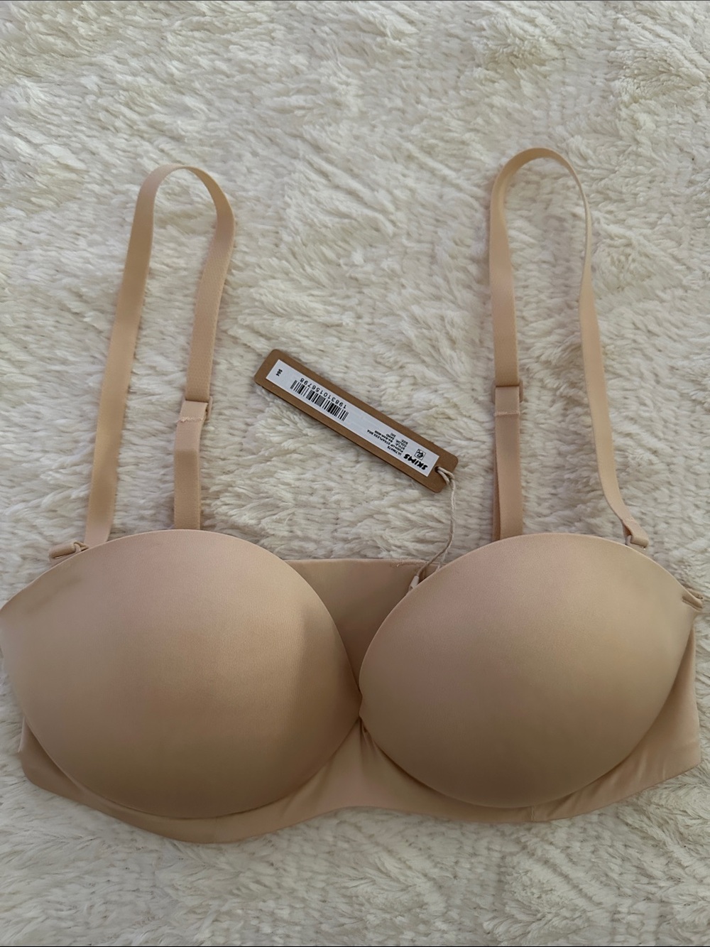 SKIMS Ultimate Push-Up Strapless Bra NWT
